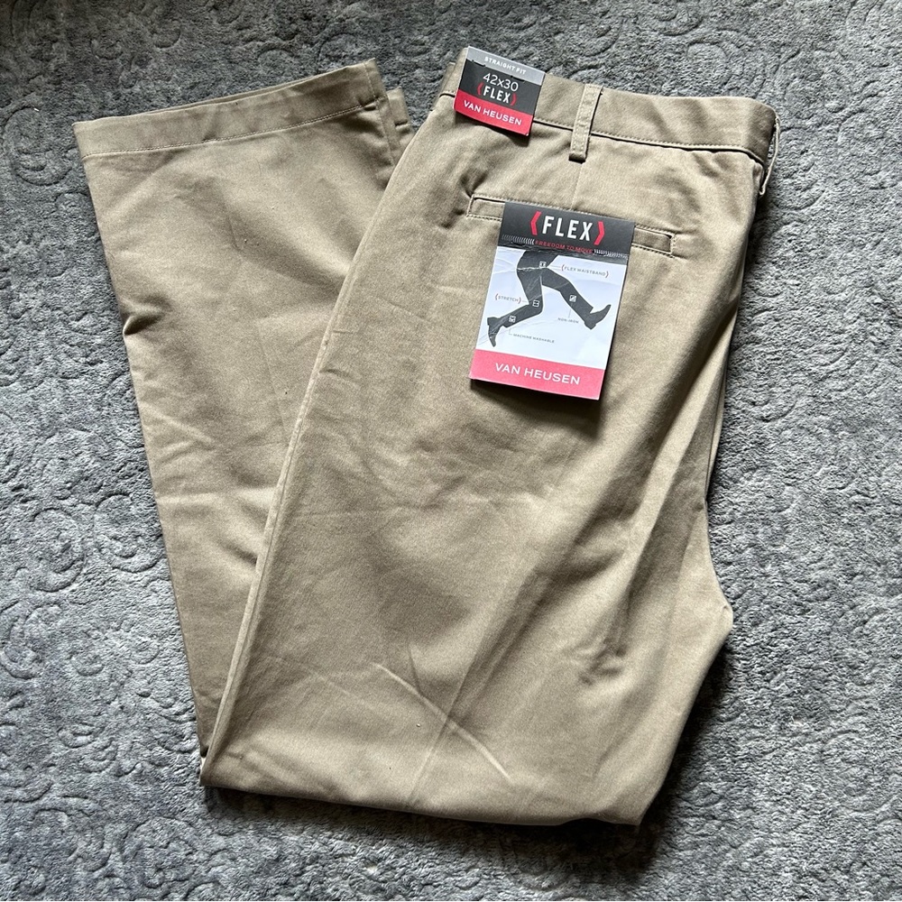 Van Heusen Flex Straight Leg Pants